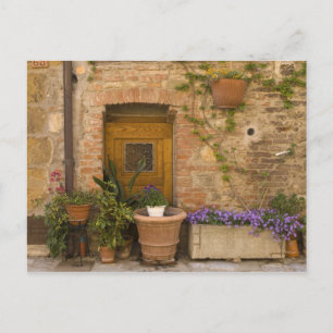 Montefollonico, Val d'Orcia, Siena province, 2 Postcard