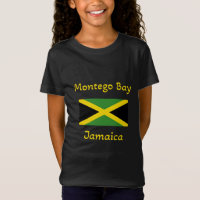 Montego Bay Jamaica – Jamaican Flag T-Shirt