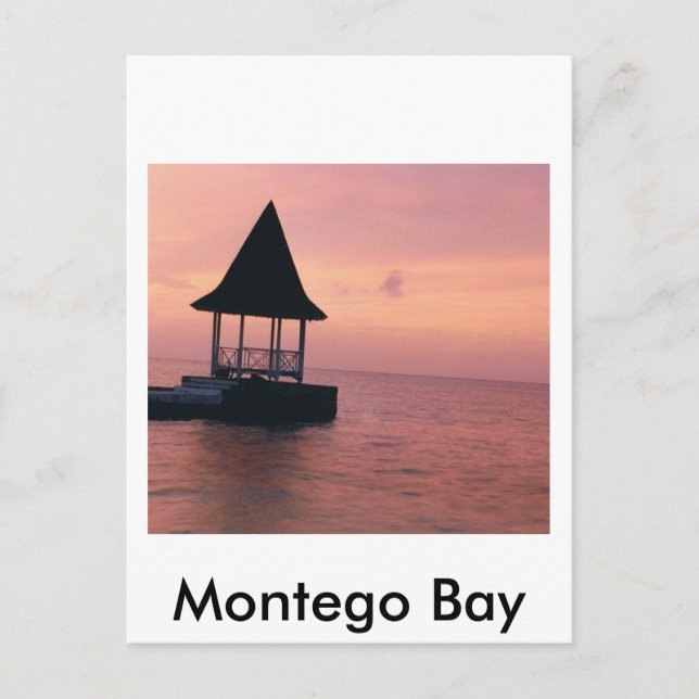Montego Bay Jamaica Postcard (Front)