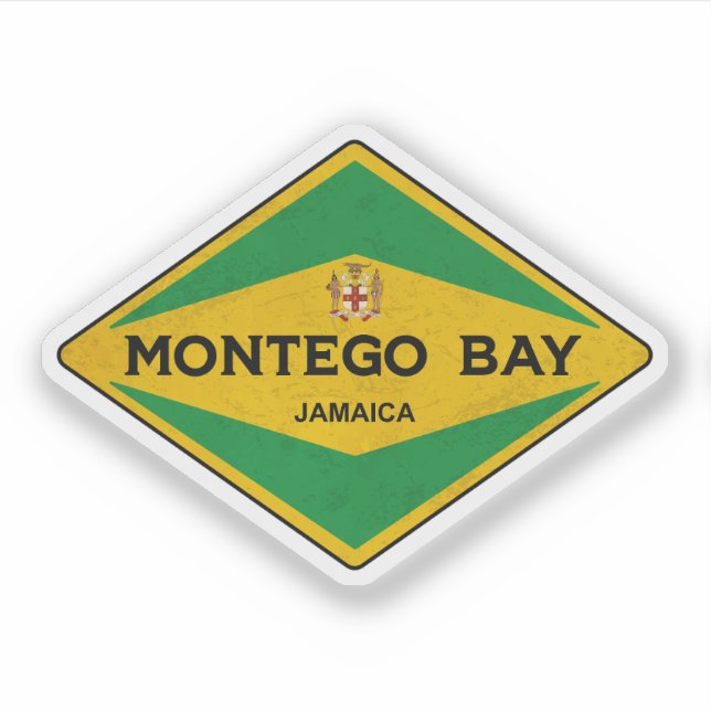 Montego Bay Jamaica Vintage (Front)