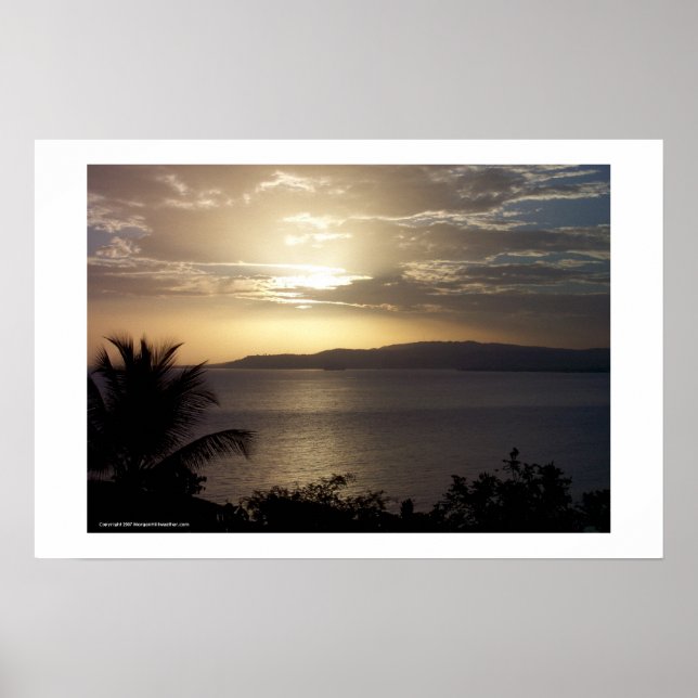 Montego Bay Sunrise Poster (Front)