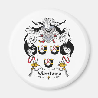 Monteiro Family Crest Magnet