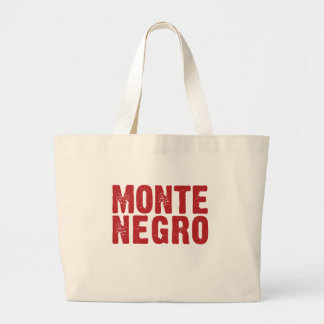 Montenegro Balkan country design Large Tote Bag
