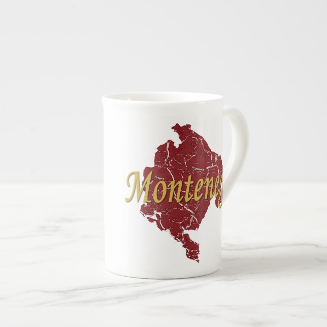 Montenegro Bone China Mug (Front Right)