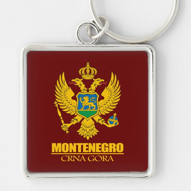 Montenegro COA Key Ring (Front)