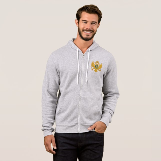 Montenegro / Coat of Arms / Hoodie (Front Full)