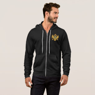 Montenegro / Coat of Arms / Zip Hoodie