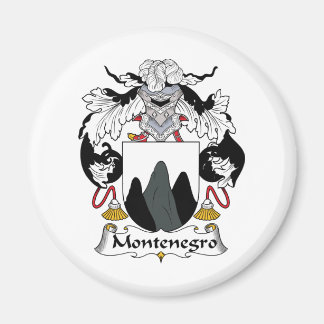 Montenegro Family Crest Magnet