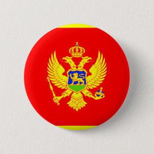 Montenegro Flag 6 Cm Round Badge