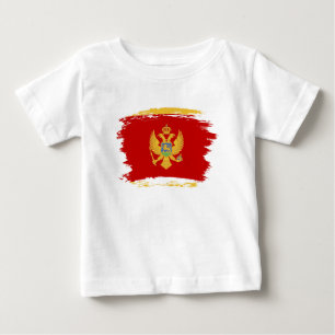 Montenegro flag baby T-Shirt