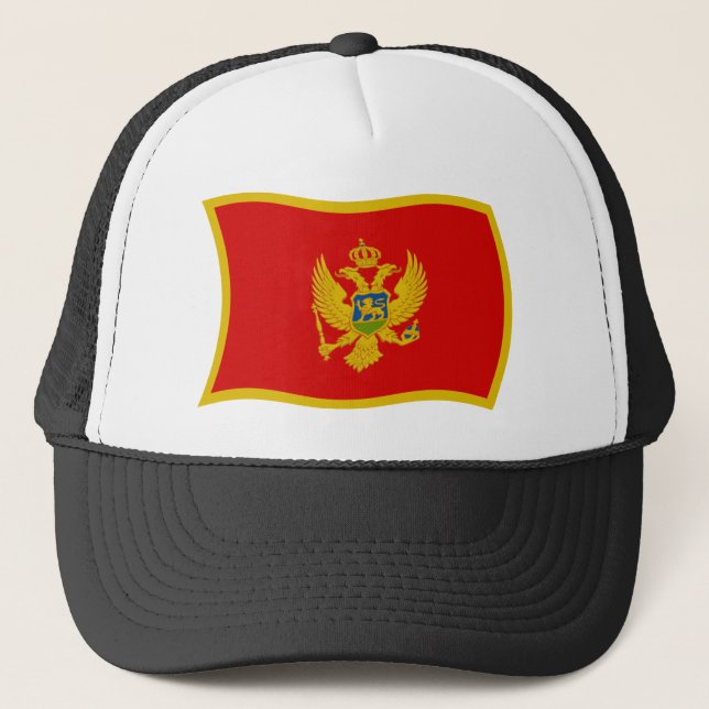 Montenegro Flag Hat (Front)