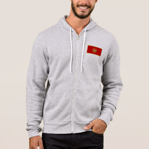 Montenegro Flag Hoodie