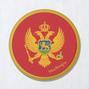 Montenegro flag Magnet, Patriotic, Montenegro Magnet