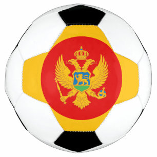 Montenegro Flag Soccer Ball