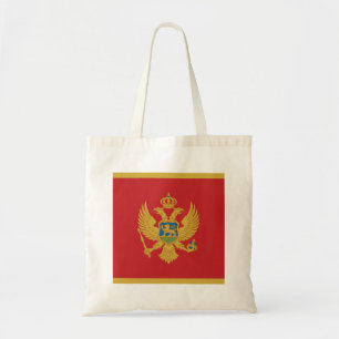 Montenegro Flag Tote Bag
