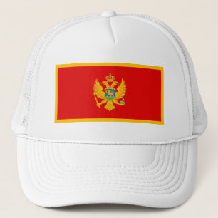 Montenegro Flag Trucker Hat
