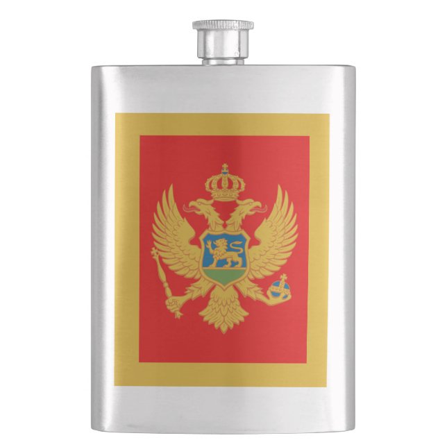 Montenegro Hip Flask (Front)
