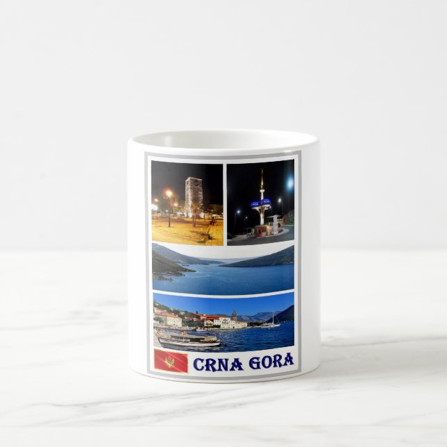 Montenegro - I Love - Coffee Mug (Center)