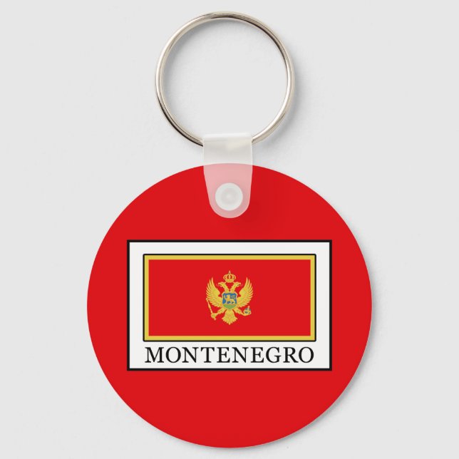Montenegro Key Ring (Front)