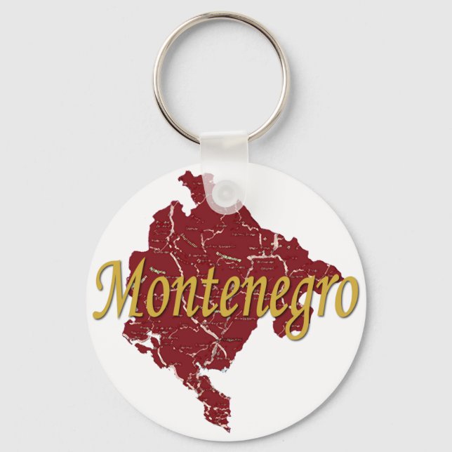 Montenegro Key Ring (Front)