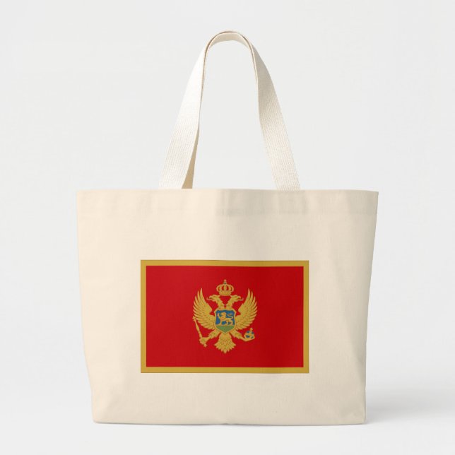 Montenegro Large Tote Bag (Front)