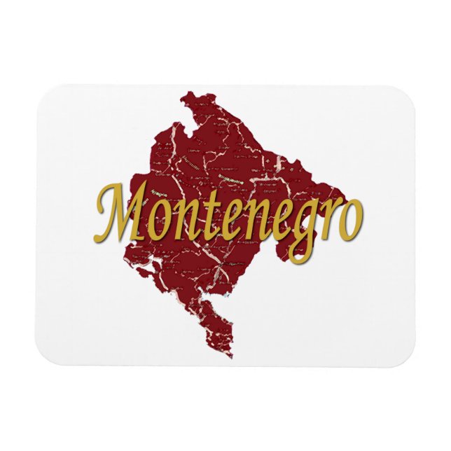 Montenegro Magnet (Horizontal)