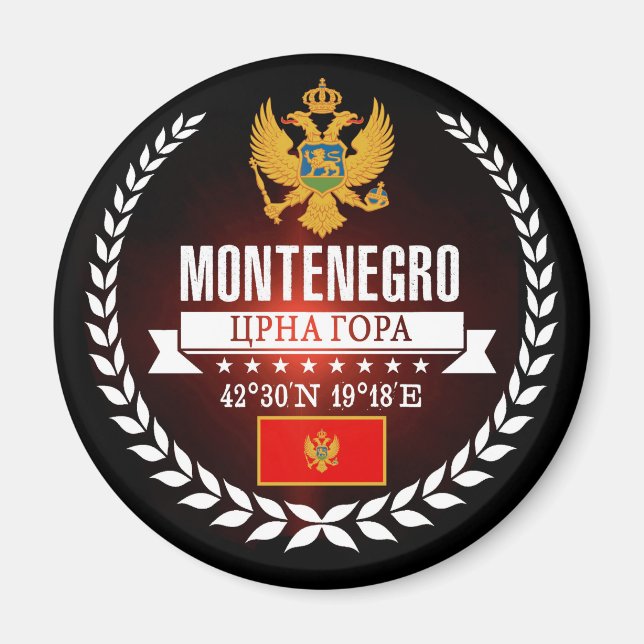 Montenegro Magnet (Front)