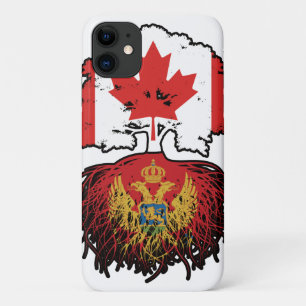 Montenegro Montenegrin Canadian Canada Tree Roots Case-Mate iPhone Case