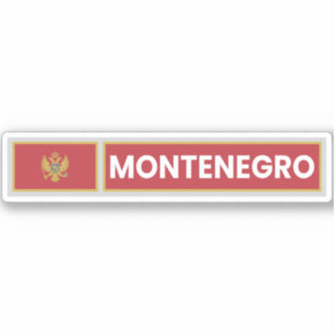 Montenegro National Flag