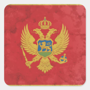 Montenegro Square Sticker