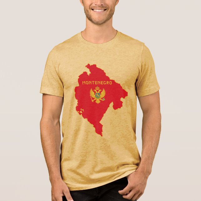 Montenegro Tri-Blend Shirt (Front)