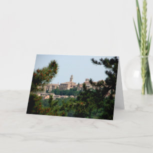 Montepulcian, Italy Card