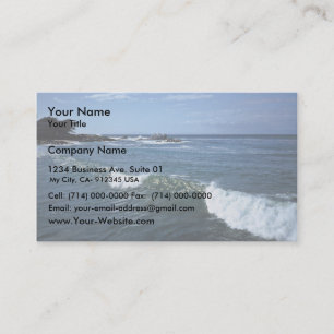Monterey Bay, California Business Card