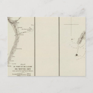 Monterey Bay, California Postcard
