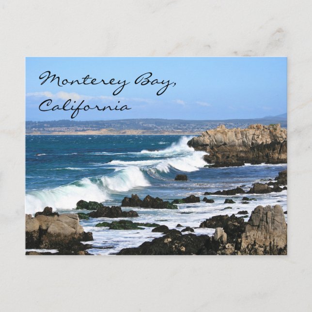 Monterey Bay California, Postcard (Front)