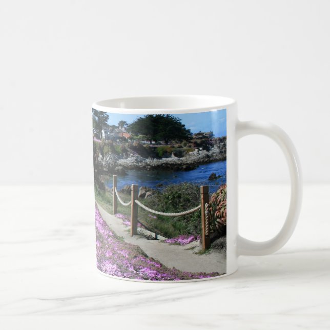 Monterey Bay Coast Line, Spring Path Mug (Right)