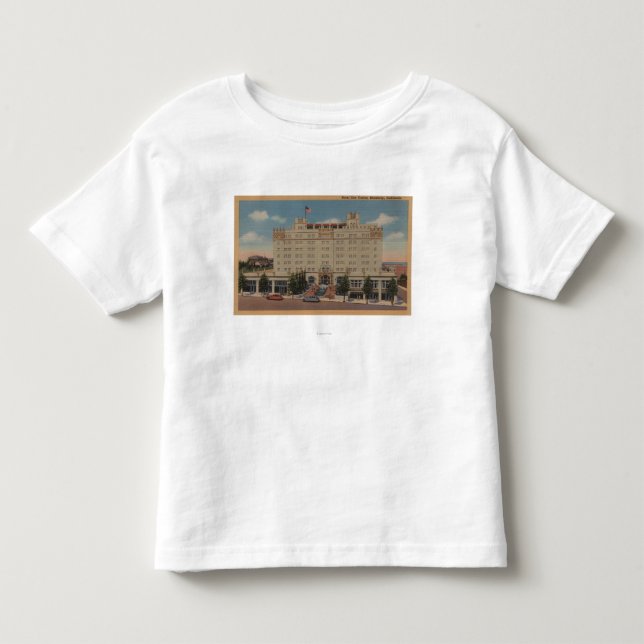 Monterey, CA - Hotel San Carlos View Toddler T-Shirt (Front)