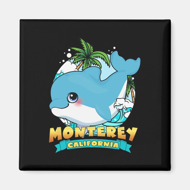 Monterey California Cute Ba  Magnet (Front)