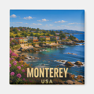 Monterey California Pacific Coast Travel Gift Magnet