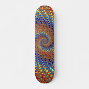Monterey Fractal Art Skateboard