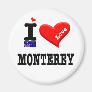 MONTEREY - I Love Magnet