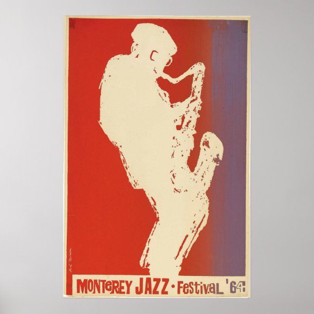 Monterey Jazz Festival Poster 1964 (Front)