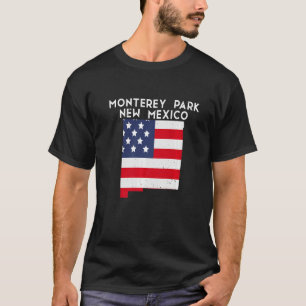 MONTEREY PARK USA State America Travel New Mexican T-Shirt