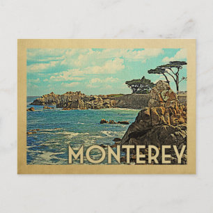 Monterey Postcard California Vintage Travel