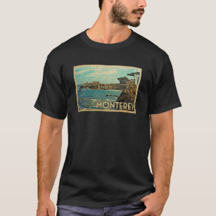 Monterey Vintage Travel T-shirt