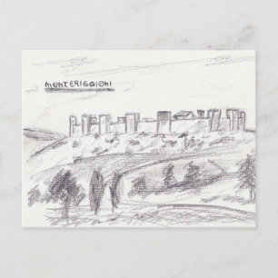 Monteriggioni Postcard