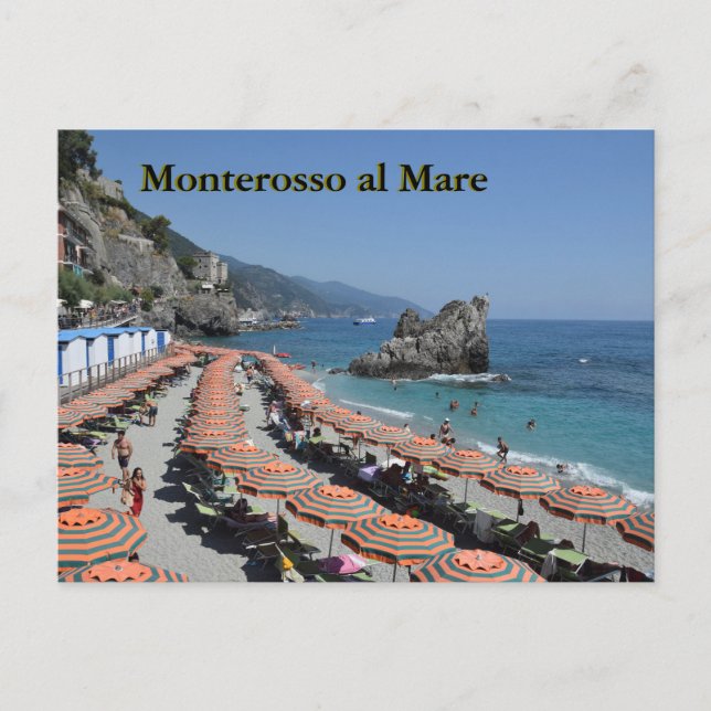 Monterosso al Mare postcard (Front)