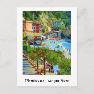 Monterosso, Cinque Terre, Italy Postcard