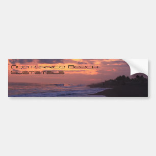 Monterrico Beach Bumper Sticker