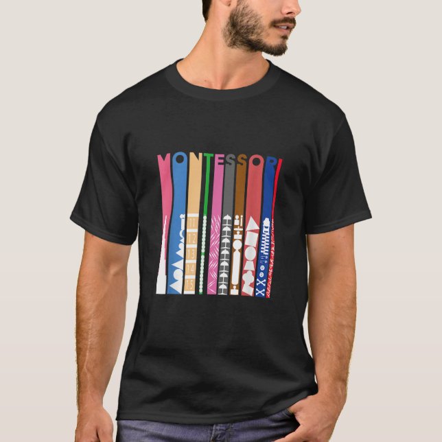 Montessori Colours T-Shirt (Front)